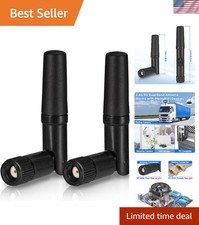 Compact Dual Band WiFi Antenna 2-Pack - RP-SMA for Stronger Connectivity picture