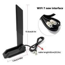 New WiFi 7 Antenna Cable Interface Adapter For MSI MPG X870E CARBON WIFI gop picture