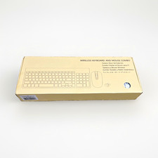 cimetech Wireless Keyboard and Mouse Combo, silver picture