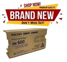 Genuine Ricoh IM 600 Black Toner Cartridge 418477 P 800 / P 801 OEM picture
