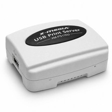 XM-PS110U 1-Port 10/100Mbps Fast Ethernet USB Print Server | USB 2.0 Port Net... picture