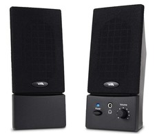 Cyber Acoustics USB Powered 2.0 Desktop Speaker System with 3.5mm Audio CA-2016 picture