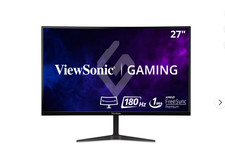 ViewSonic VX2718-PC-MHD 27 Inch Curved 1080p 1ms 180Hz Gaming Monitor with AMD F picture
