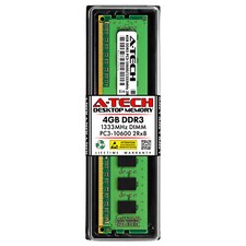 4GB DDR3 PC3-10600 DIMM (Replacement for Kingston KVR1333D3N9/4G) Memory RAM picture