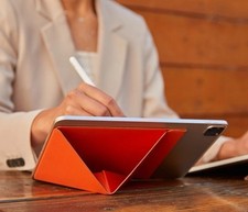 MOFT Snap Magnetic Universal Stand for Tablets 9.7”+ Sunset Orange iPad Air Pro picture