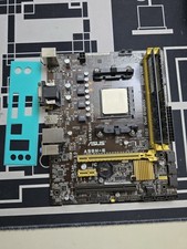 A58m-e & A6-5400k Cpu & 2x 2gb Ddr3 Ram Motherboard Cpu Combo Fm2+ picture