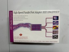 VINTAGE High Speed Parallel Port Adapter IEEE 1284 EPP/ECP DTC Parallel Express picture