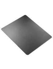 Vaydeer Hard Metal Aluminum Mouse Pad Clear Modern 9.1L x 7.1W inches, Black  picture