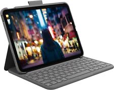 Logitech Slim Folio Bluetooth Keyboard Case for iPad 10th Gen 10.9