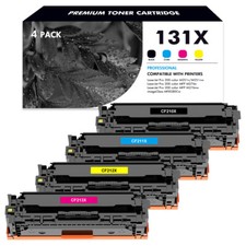4x CF210A 131A 131X Set Toner for HP LaserJet Pro 200 Color MFP M276nw M251nw picture