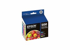 Set of 3 NEW Epson 200 Ink Cartridges GENUINE T200520 picture