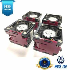 Lot of 4 HP 662520-001 Hot Plug Fan Module for DL380p Gen8 Servers 654577-002 picture