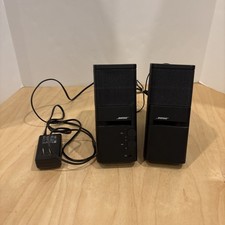 Bose MediaMate Computer Speakers Stereo System Powered RCA Tested Working  picture