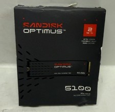NEW SanDisk Optimus 5100 2TB M.2 2280 NVMe PCIe 4.0 x4 SSD Box not perfect picture