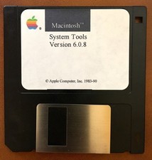 Macintosh System Tools Version 6.0.8 Boot up Disk For Classic Macs picture