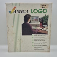 Commodore Amiga Logo Vintage Original Tutorial And Reference Guide Book 1989 picture
