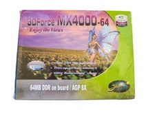 1 Pc Jaton GeForce 3DF MX4000 64 64MB AGP Graphics Video Card Board picture