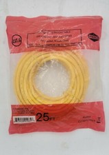 Shaxon Cat6 Patch Cable 550 MHz UTP Stranded 24AWG 25ft Yellow 50U Plugs  picture
