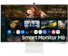Samsung 32” Smart Monitor M8 (M80F) 4K USB-C, Camera, Smart TV Apps - New w/Box picture