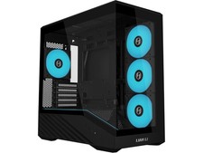 Lian Li VECTOR V100 MINI Micro Form Factor Compact PC Case, Pre-install 4 x 120m picture