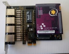 Digium TE420BF PCIe Express Quad E1/T1/J1 Echo Cancel ** 12 Months Warranty ** picture