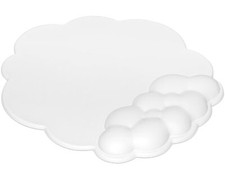 JIKIOU Mouse Pad Wrist Support with Leather Surface,Cloud Wrist Rest Mousepad... picture