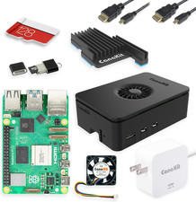 Raspberry Pi 5 Starter Kit PRO - Turbine Black (128GB Edition) (4GB RAM) picture