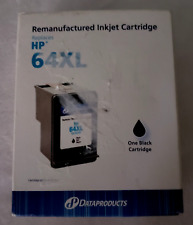 DataProducts Black HP 64XL High Yield Single Ink Cartridge-NEW Sealed in Box picture