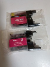 EZink LC71/75XL  Cartridge  Magenta. New In Plastic. 2 Cartridges picture