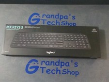 New Logitech MX Keys S Advanced Full-size Wireless  Low Profile Keyboard (Black) picture