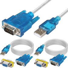 USB to Serial RS232 DB9 Adapter, USB 2.0 to Serial Cable 9 Pin Male Adapter picture