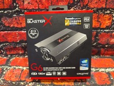 Creative Sound Blaster X G6 7.1 HD Audio Sound Card & Headphone Amp - OPEN BOX picture