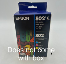 Genuine Epson Ink 802XL/802 4-pack Black Cyan Magenta Yellow picture