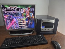 RESTORED/w SSD RETRO DOS GAMING DUAL BOOT WINDOWS 98 XP DESKTOP NVIDIA FX5200 picture
