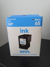 ONN INK REMAN HP 65 SINGLE, BLACK picture