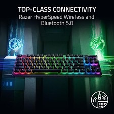 CLASSIC BLACK - RAZER DEATHSTALKER V2 PRO TKL WIRELESS GAMING KEYBOARD: LOW picture