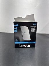 Lexar ES3 1TB Portable External SSD USB 3.2 Gen 2 USB-C 2m Drop Silver picture