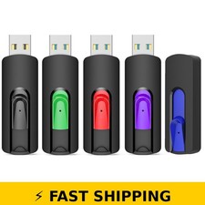 Kootion 16GB USB 2.0 Flash Drive - 5-Pack Retractable Memory Sticks picture