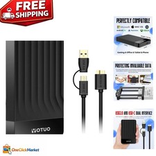 Ultra-Fast 500GB External HDD with Silicone Sleeve – Ideal for Gaming & Work picture