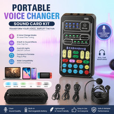 Professional Handheld Voice Changer with 3.5mm Interface, No Driver Needed picture