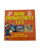 The Home Depot Home Improvement 1-2-3 CD-ROM PC Mac DIY Projects Software picture
