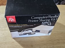 NOS Vintage PC Accessories Gemini III Computer Printer Sharing Kit 1 P17060 picture