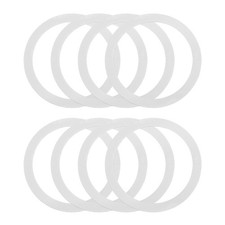 8Pcs Magnetic Adapter Ring, Magnetic Wireless Charger Conversion Kit, White picture
