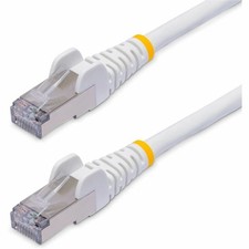 StarTech 25ft White CAT8 Ethernet Cable, RJ45, Shielded Network Patch Cord picture