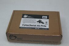 New SIIG CyberSerial 4S PCIe Dual Profile 16950 Serial I/O Card  JJ-E40011-S3 picture