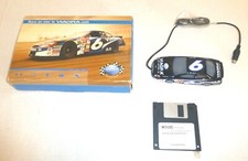 VTG Viagra Race Car #6 PS/2 Computer Mouse with Setup Disk & Box (2002) READ picture