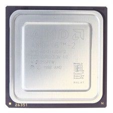 AMD AMD-K6-200ALR 200MHz/32KB/66MHz Socket/Socket 7 CPU Processor Model 6 Core picture