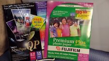 FujiFilm Glossy Premium Plus and Konica Inkjet Photo Quality Paper, 8 1/2 x 11 picture