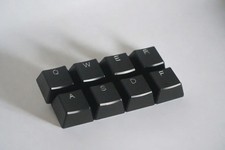 Aluminum Alloy Shine Through Translucent Gaming Metal Mechanical Keycaps For picture