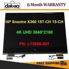 UHD HP Spectre X360 L15596-001 LCD Full Touch Screen Assembly NV156QUM-N72 V3.0 picture